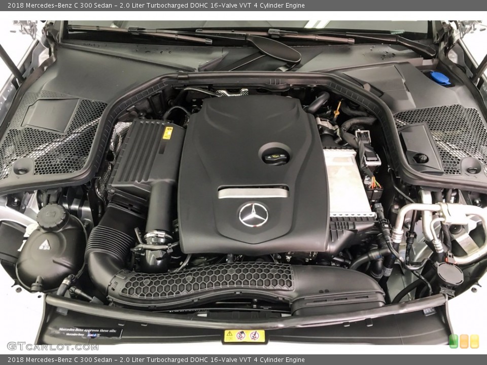 2.0 Liter Turbocharged DOHC 16-Valve VVT 4 Cylinder Engine for the 2018 Mercedes-Benz C #141571532