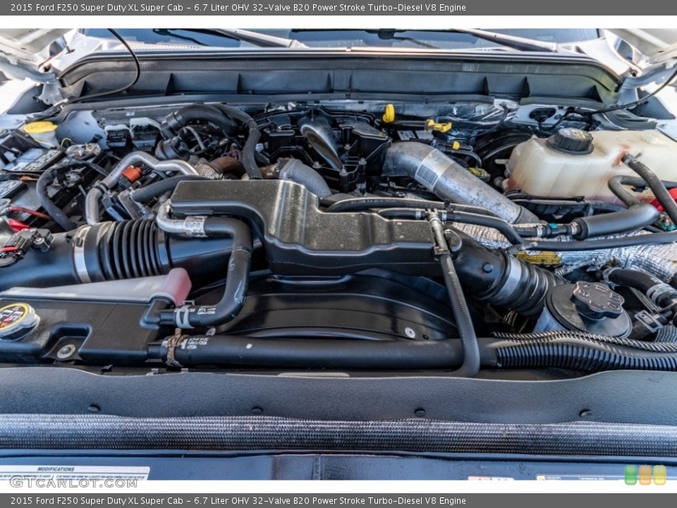 6.7 Liter OHV 32-Valve B20 Power Stroke Turbo-Diesel V8 Engine for the 2015 Ford F250 Super Duty #141666528