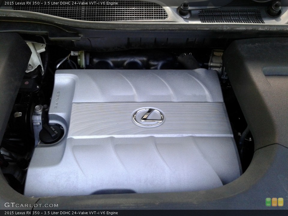 3.5 Liter DOHC 24-Valve VVT-i V6 2015 Lexus RX Engine