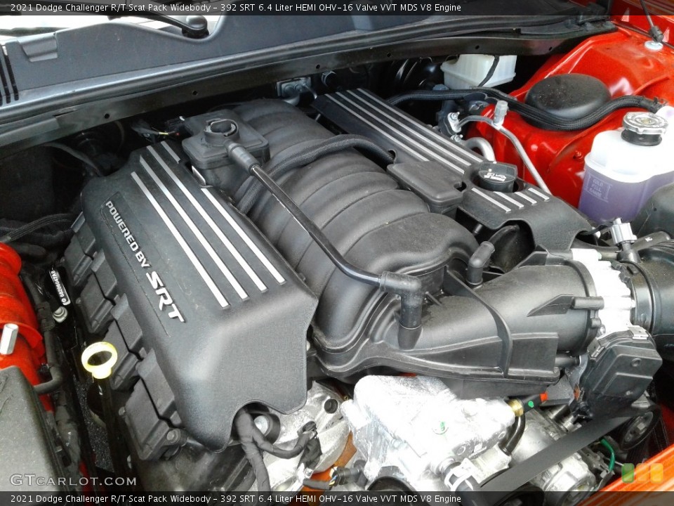 392 SRT 6.4 Liter HEMI OHV-16 Valve VVT MDS V8 Engine for the 2021 Dodge Challenger #141685287