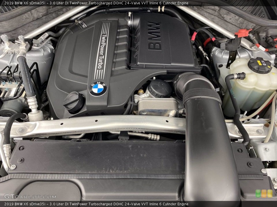3.0 Liter DI TwinPower Turbocharged DOHC 24-Valve VVT Inline 6 Cylinder Engine for the 2019 BMW X6 #141687594