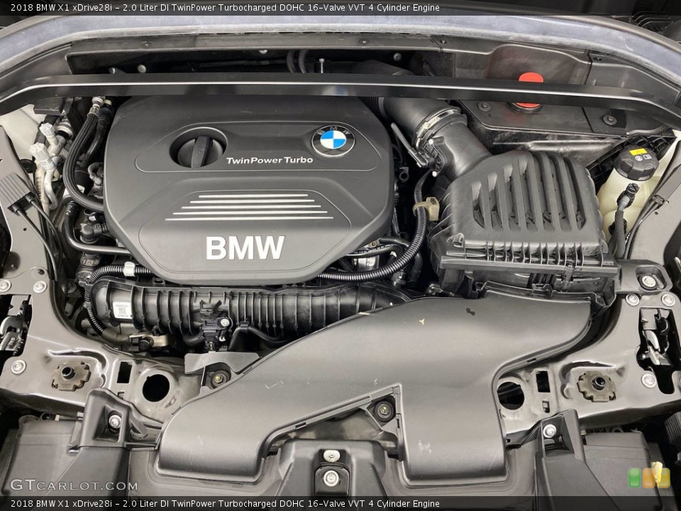 2.0 Liter DI TwinPower Turbocharged DOHC 16-Valve VVT 4 Cylinder Engine for the 2018 BMW X1 #141688845
