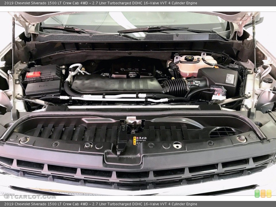 2.7 Liter Turbocharged DOHC 16-Valve VVT 4 Cylinder 2019 Chevrolet Silverado 1500 Engine