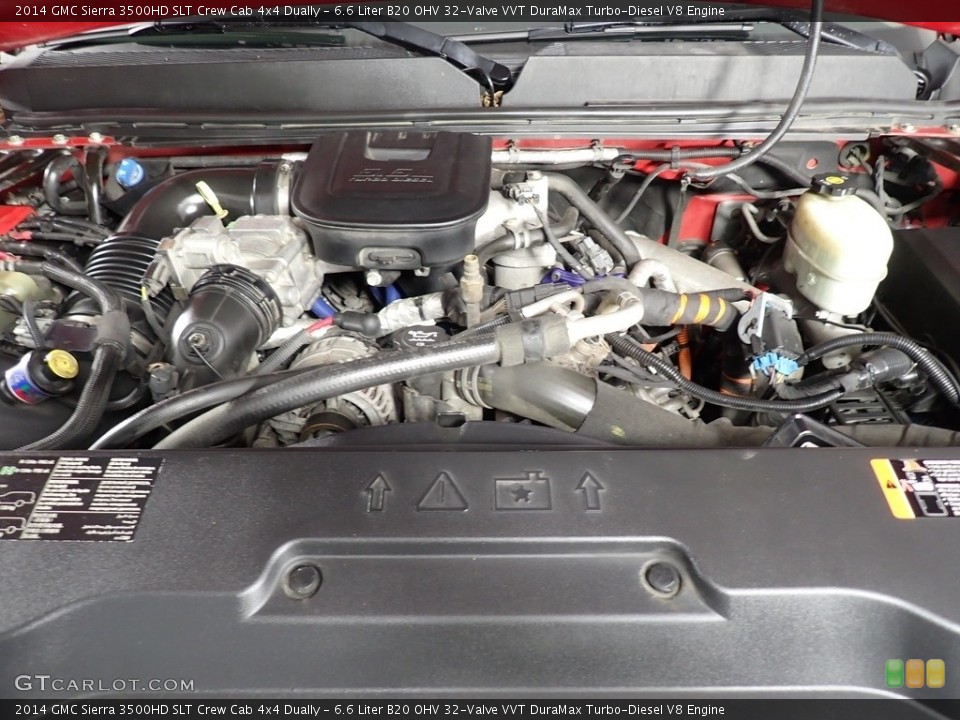 6.6 Liter B20 OHV 32-Valve VVT DuraMax Turbo-Diesel V8 Engine for the 2014 GMC Sierra 3500HD #141742831