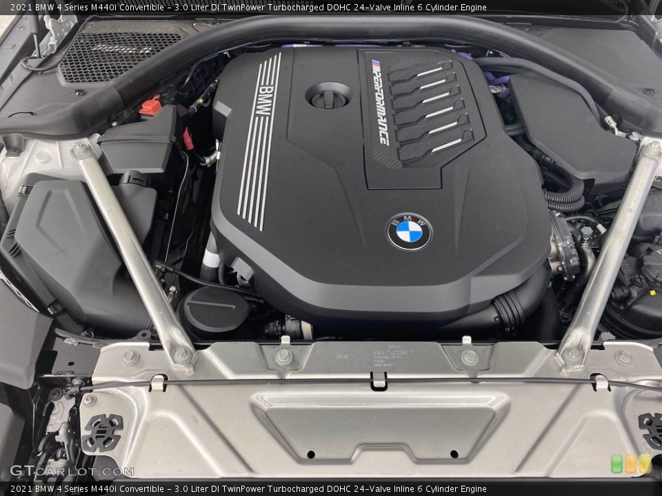 3.0 Liter DI TwinPower Turbocharged DOHC 24-Valve Inline 6 Cylinder Engine for the 2021 BMW 4 Series #141747482