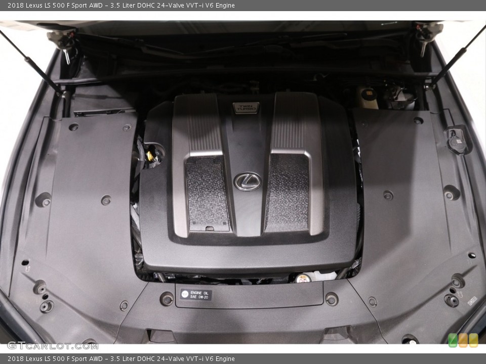 3.5 Liter DOHC 24-Valve VVT-i V6 Engine for the 2018 Lexus LS #141767585