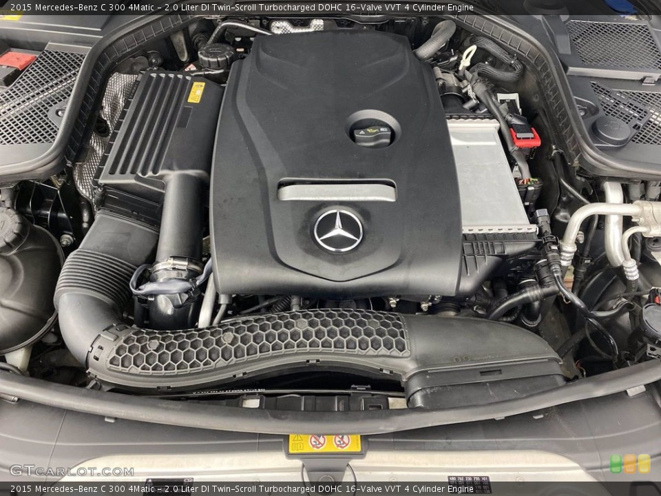 2.0 Liter DI Twin-Scroll Turbocharged DOHC 16-Valve VVT 4 Cylinder Engine for the 2015 Mercedes-Benz C #141787615