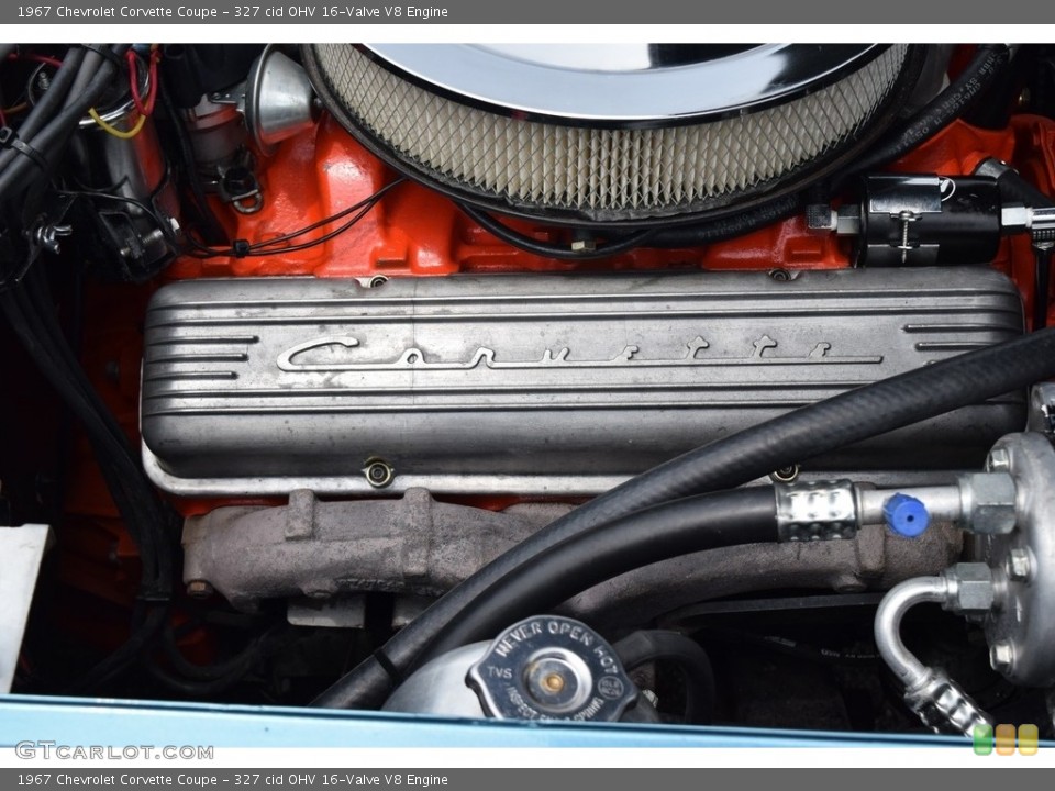 327 cid OHV 16-Valve V8 Engine for the 1967 Chevrolet Corvette #141792917