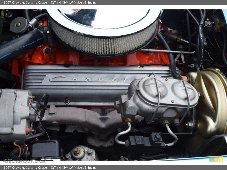 327 cid OHV 16-Valve V8 Engine for the 1967 Chevrolet Corvette #141793056