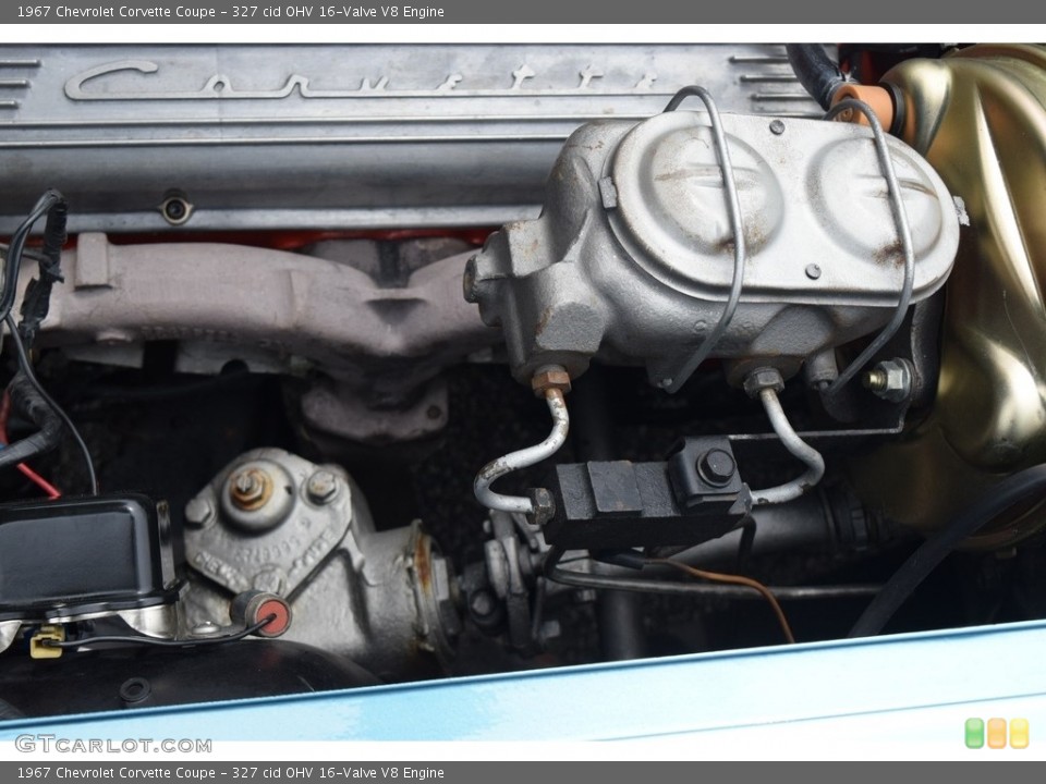 327 cid OHV 16-Valve V8 Engine for the 1967 Chevrolet Corvette #141793100