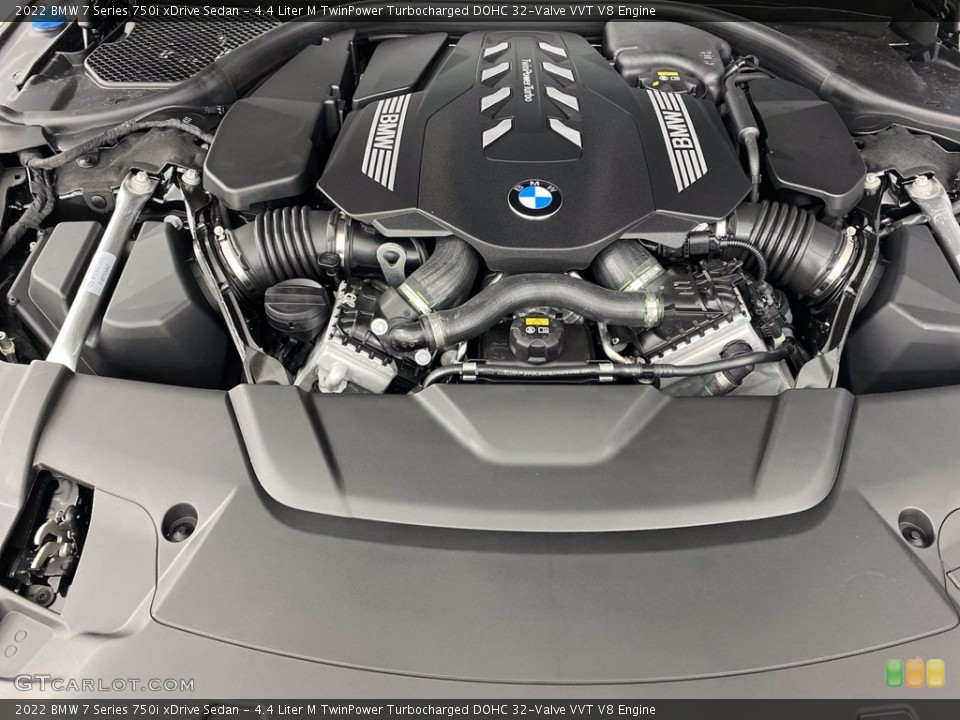 4.4 Liter M TwinPower Turbocharged DOHC 32-Valve VVT V8 Engine for the 2022 BMW 7 Series #141794192