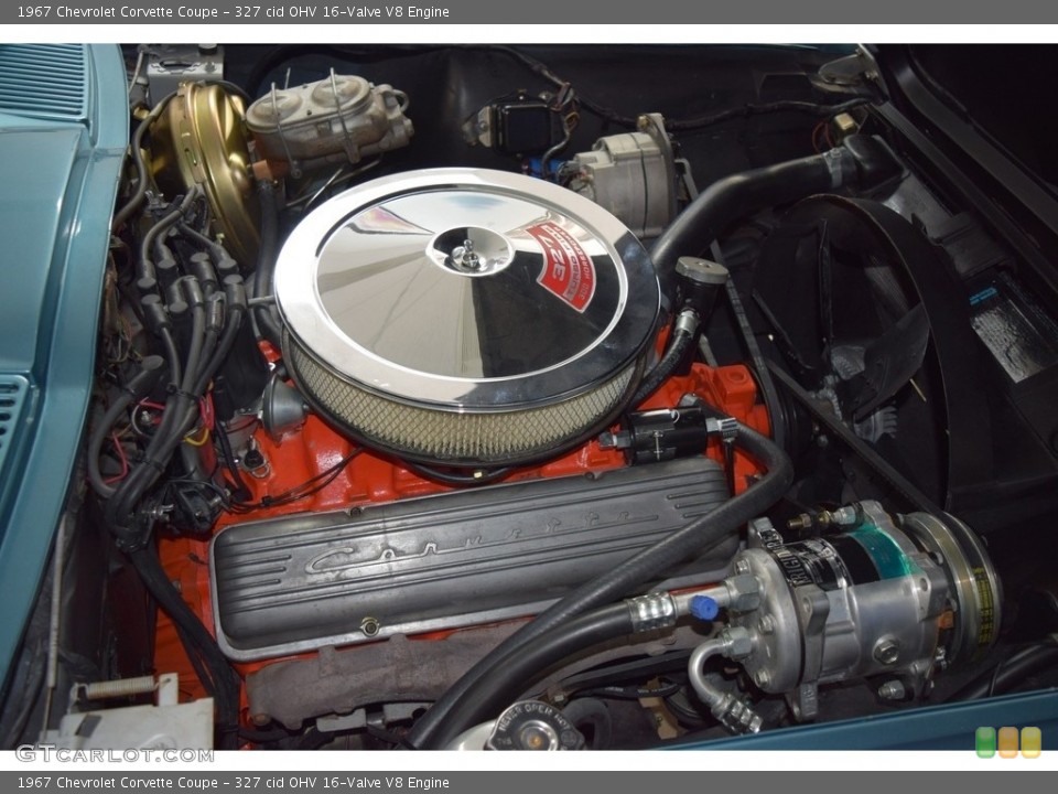 327 cid OHV 16-Valve V8 Engine for the 1967 Chevrolet Corvette #141794343