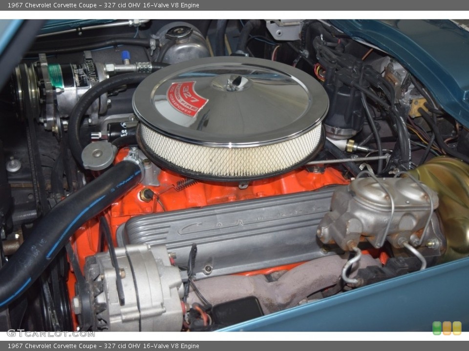 327 cid OHV 16-Valve V8 Engine for the 1967 Chevrolet Corvette #141794489