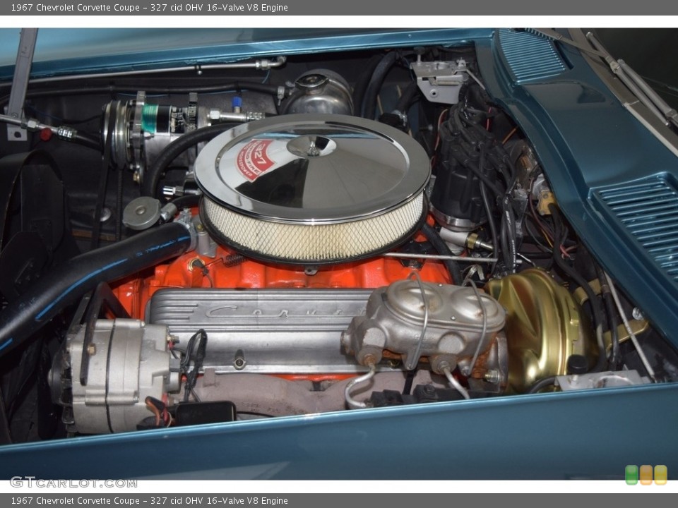 327 cid OHV 16-Valve V8 Engine for the 1967 Chevrolet Corvette #141794516