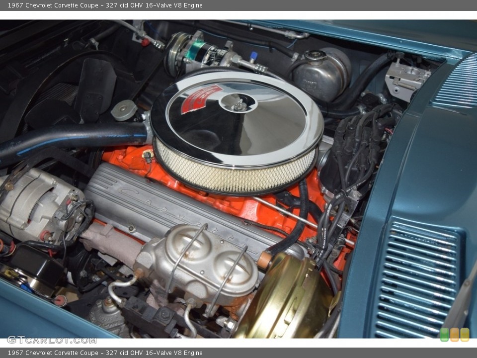 327 cid OHV 16-Valve V8 Engine for the 1967 Chevrolet Corvette #141794624