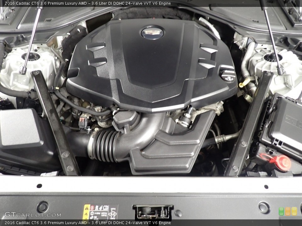 3.6 Liter DI DOHC 24-Valve VVT V6 2016 Cadillac CT6 Engine