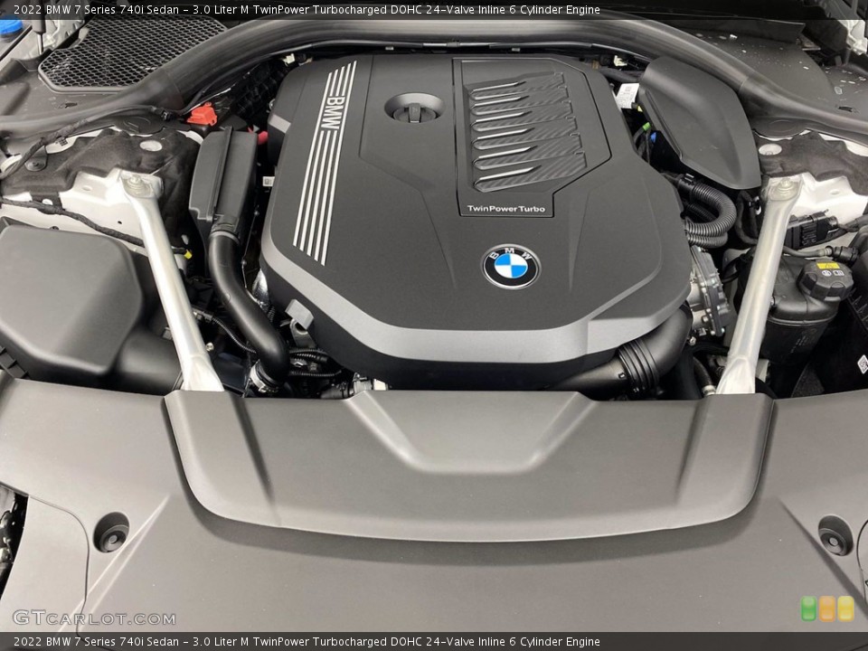3.0 Liter M TwinPower Turbocharged DOHC 24-Valve Inline 6 Cylinder Engine for the 2022 BMW 7 Series #141811255