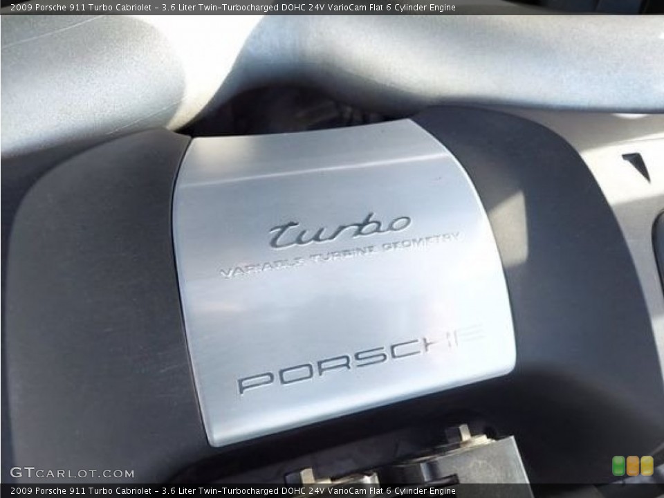 3.6 Liter Twin-Turbocharged DOHC 24V VarioCam Flat 6 Cylinder Engine for the 2009 Porsche 911 #141830986