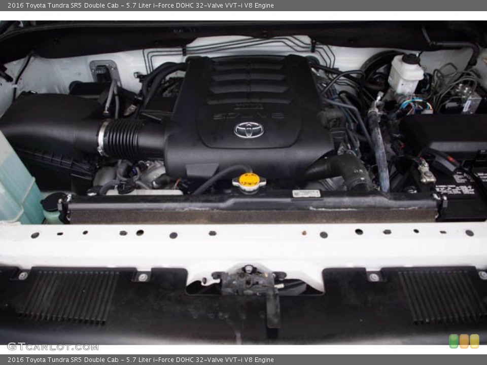 5.7 Liter i-Force DOHC 32-Valve VVT-i V8 Engine for the 2016 Toyota Tundra #141851982