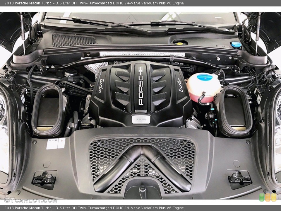 3.6 Liter DFI Twin-Turbocharged DOHC 24-Valve VarioCam Plus V6 Engine for the 2018 Porsche Macan #141880542