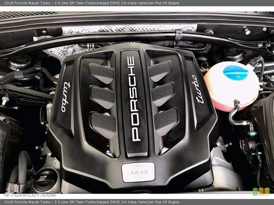 3.6 Liter DFI Twin-Turbocharged DOHC 24-Valve VarioCam Plus V6 Engine for the 2018 Porsche Macan #141881142