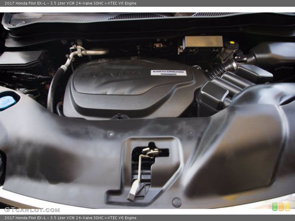 3.5 Liter VCM 24-Valve SOHC i-VTEC V6 2017 Honda Pilot Engine