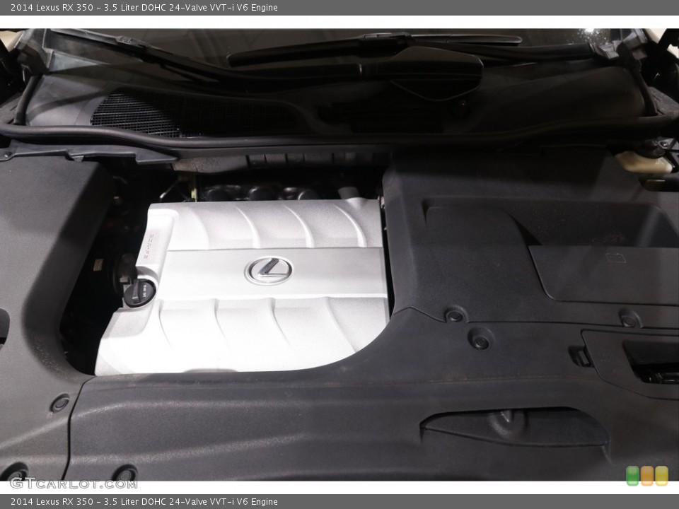 3.5 Liter DOHC 24-Valve VVT-i V6 2014 Lexus RX Engine
