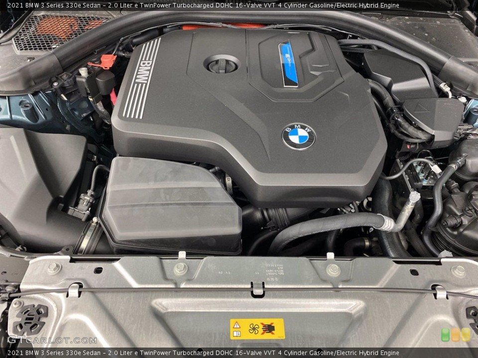 2.0 Liter e TwinPower Turbocharged DOHC 16-Valve VVT 4 Cylinder Gasoline/Electric Hybrid Engine for the 2021 BMW 3 Series #141950712