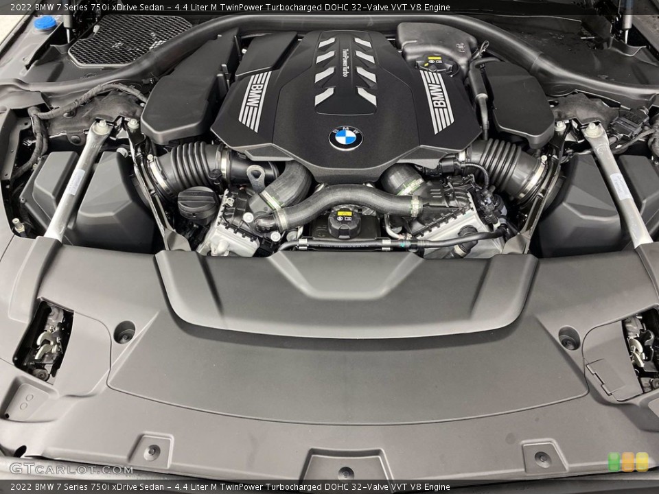 4.4 Liter M TwinPower Turbocharged DOHC 32-Valve VVT V8 Engine for the 2022 BMW 7 Series #141955751