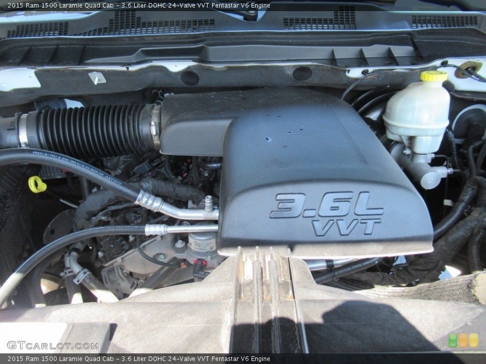 3.6 Liter DOHC 24-Valve VVT Pentastar V6 Engine for the 2015 Ram 1500 #141965879