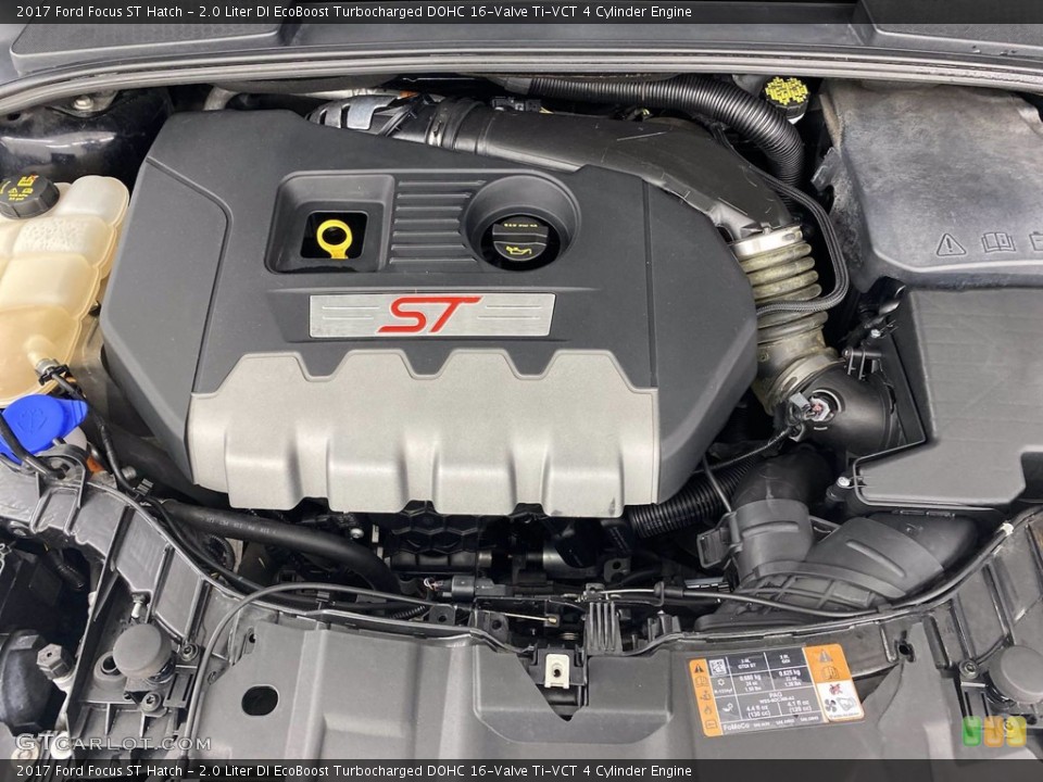 2.0 Liter DI EcoBoost Turbocharged DOHC 16-Valve Ti-VCT 4 Cylinder 2017 Ford Focus Engine
