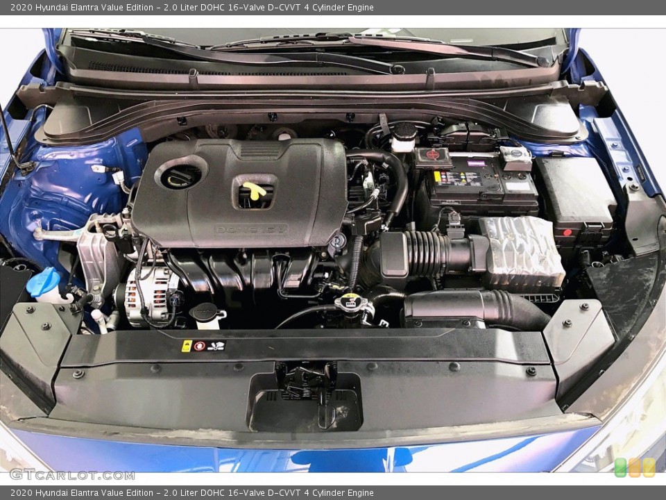 2.0 Liter DOHC 16-Valve D-CVVT 4 Cylinder Engine for the 2020 Hyundai Elantra #142022163