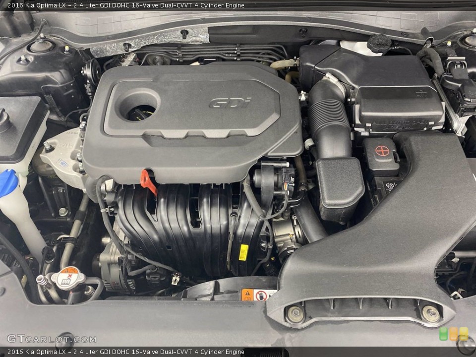 2.4 Liter GDI DOHC 16-Valve Dual-CVVT 4 Cylinder Engine for the 2016 Kia Optima #142029667