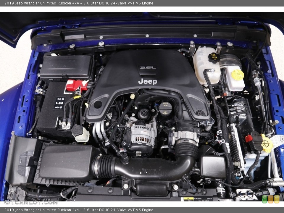 3.6 Liter DOHC 24-Valve VVT V6 Engine for the 2019 Jeep Wrangler Unlimited #142033609