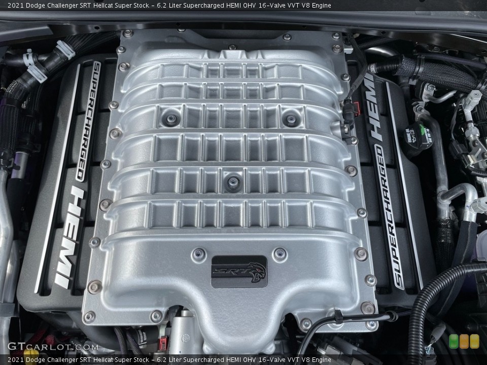 6.2 Liter Supercharged HEMI OHV 16-Valve VVT V8 Engine for the 2021 Dodge Challenger #142039855