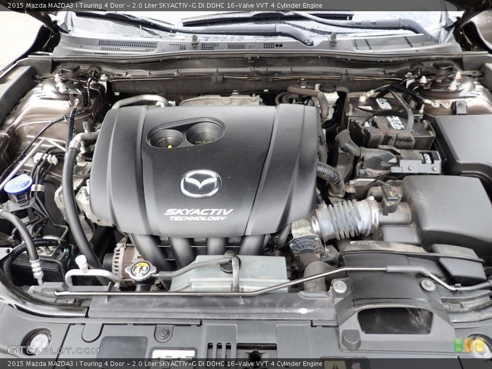 2.0 Liter SKYACTIV-G DI DOHC 16-Valve VVT 4 Cylinder Engine for the 2015 Mazda MAZDA3 #142044940