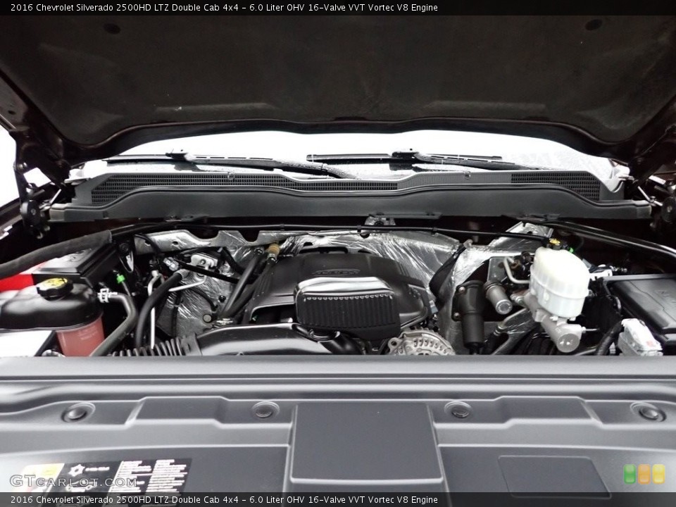 6.0 Liter OHV 16-Valve VVT Vortec V8 Engine for the 2016 Chevrolet Silverado 2500HD #142053035