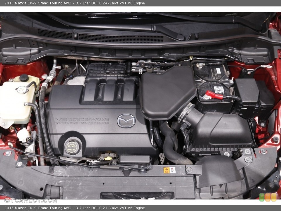 3.7 Liter DOHC 24-Valve VVT V6 Engine for the 2015 Mazda CX-9 #142055492
