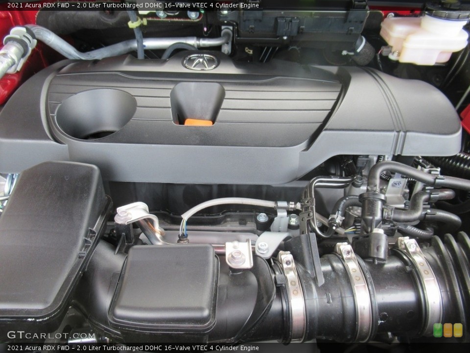 2.0 Liter Turbocharged DOHC 16-Valve VTEC 4 Cylinder 2021 Acura RDX Engine