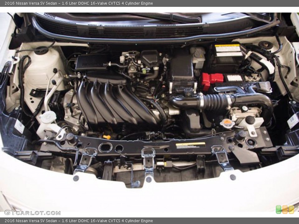 1.6 Liter DOHC 16-Valve CVTCS 4 Cylinder Engine for the 2016 Nissan Versa #142093386