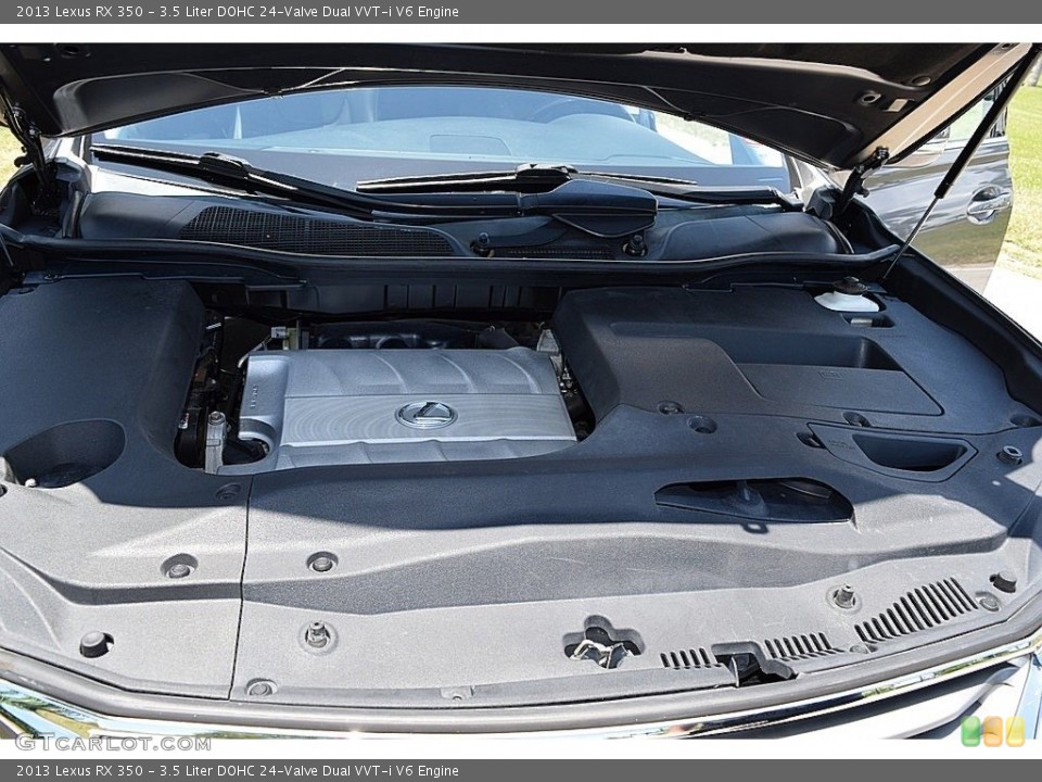 3.5 Liter DOHC 24-Valve Dual VVT-i V6 2013 Lexus RX Engine