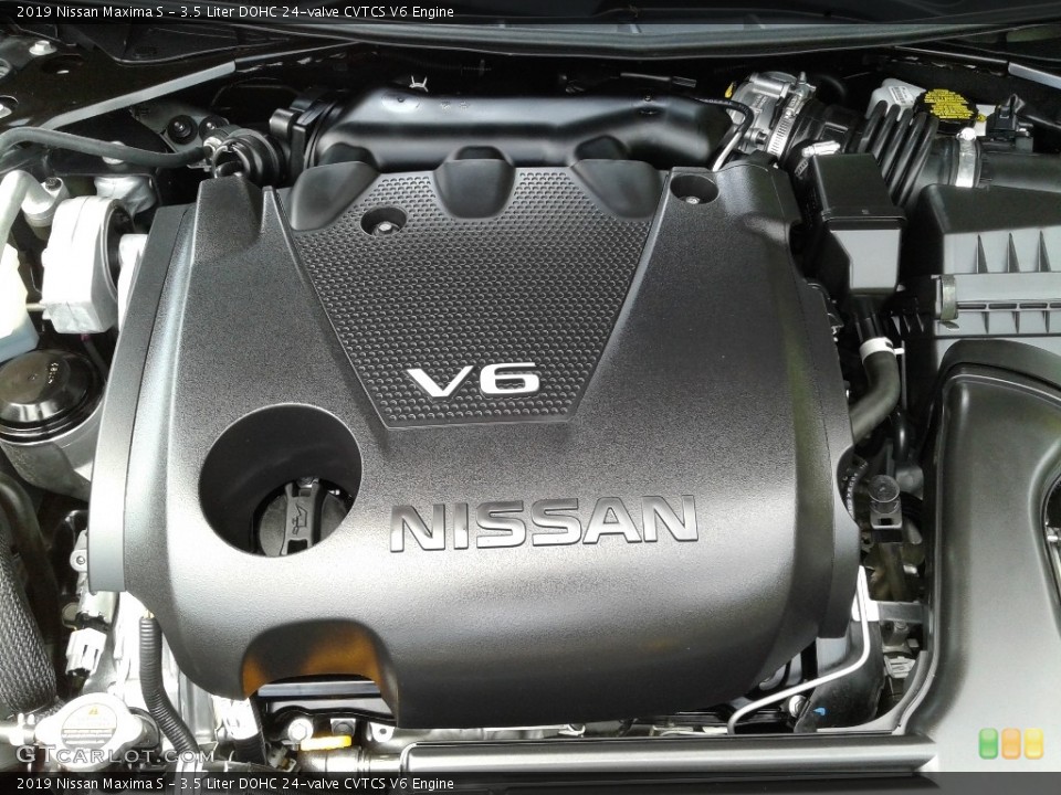 3.5 Liter DOHC 24-valve CVTCS V6 2019 Nissan Maxima Engine