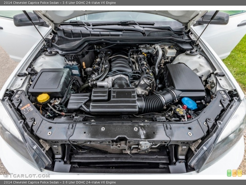 3.6 Liter DOHC 24-Valve V6 2014 Chevrolet Caprice Engine