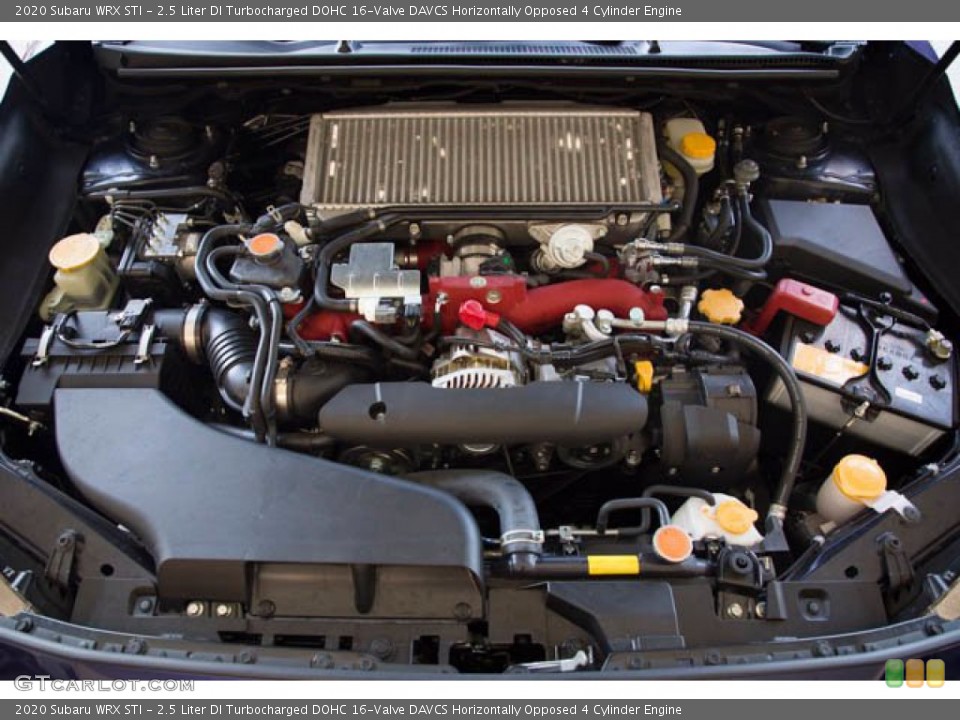 2.5 Liter DI Turbocharged DOHC 16-Valve DAVCS Horizontally Opposed 4 Cylinder Engine for the 2020 Subaru WRX #142142572
