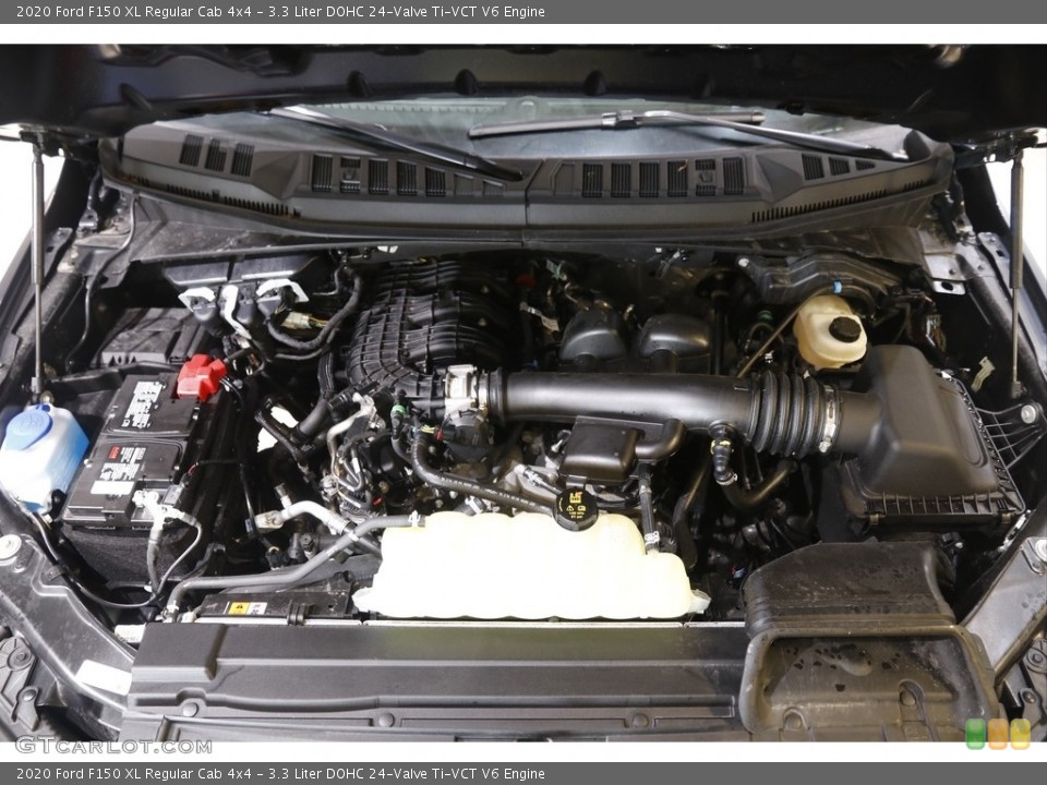 3.3 Liter DOHC 24-Valve Ti-VCT V6 Engine for the 2020 Ford F150 #142143937