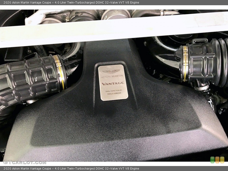 4.0 Liter Twin-Turbocharged DOHC 32-Valve VVT V8 Engine for the 2020 Aston Martin Vantage #142146535