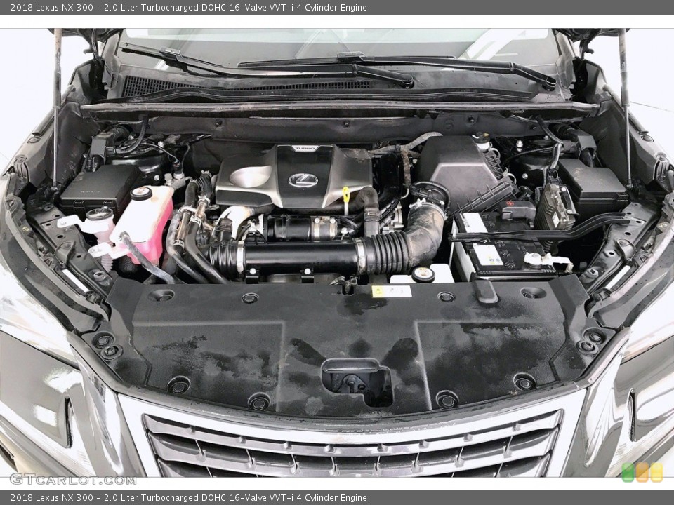 2.0 Liter Turbocharged DOHC 16-Valve VVT-i 4 Cylinder 2018 Lexus NX Engine