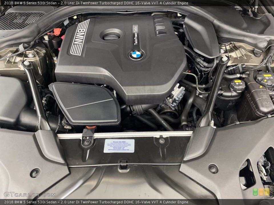 2.0 Liter DI TwinPower Turbocharged DOHC 16-Valve VVT 4 Cylinder Engine for the 2018 BMW 5 Series #142154286