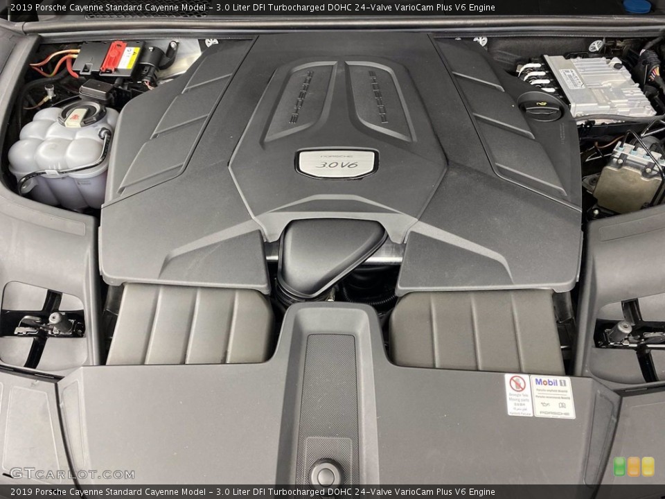 3.0 Liter DFI Turbocharged DOHC 24-Valve VarioCam Plus V6 2019 Porsche Cayenne Engine