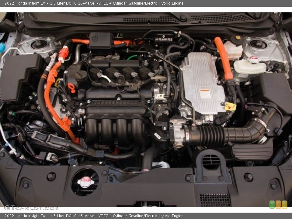 1.5 Liter DOHC 16-Valve i-VTEC 4 Cylinder Gasoline/Electric Hybrid Engine for the 2022 Honda Insight #142164579